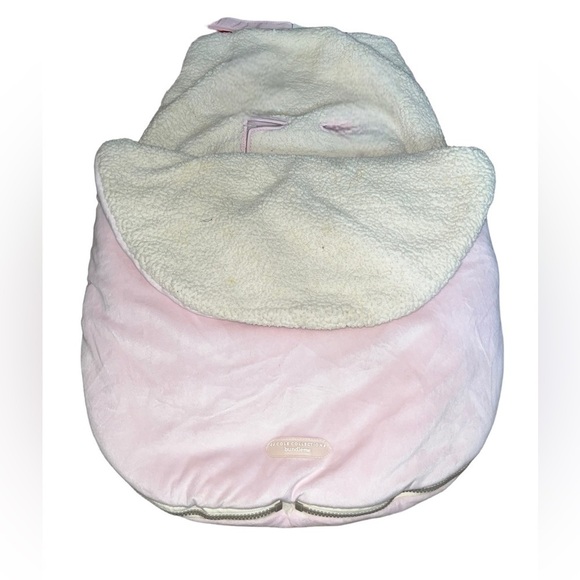 JJ Cole car seat cover bunting bag pink keep me warm - Picture 1 of 2